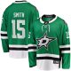 Men's Dallas Stars Craig Smith Fanatics Kelly Green Home Breakaway Jersey