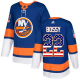 Adidas New York Islanders #22 Mike Bossy Royal Blue Home USA Flag Stitched NHL Jersey