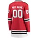 Women's Chicago Blackhawks Fanatics Red Home Breakaway Custom Jersey