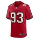 Men's Tampa Bay Buccaneers Eric Banks Nike  Red  Game Jersey