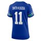 Women's Seattle Seahawks Jaxon Smith-Njigba Nike Royal Throwback Player Game Jersey