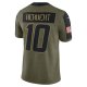 Men's Los Angeles Chargers Justin Herbert Nike Olive 2021 Salute To Service Limited Player Jersey