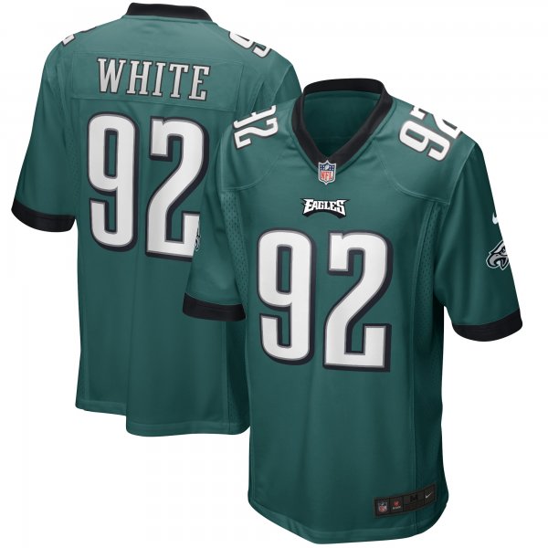 Men's Philadelphia Eagles Reggie White Nike Midnight Green Game Retired Player Jersey