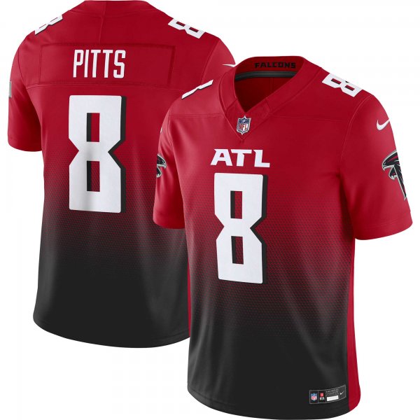 Men's Atlanta Falcons Kyle Pitts Nike Red Vapor F.U.S.E. Limited Jersey