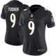 Nike Baltimore Ravens #9 Justin Tucker Black Alternate Women's Stitched NFL Vapor Untouchable Limited Jersey