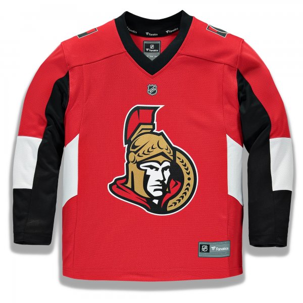 Youth Ottawa Senators Fanatics Red Home Replica Blank Jersey