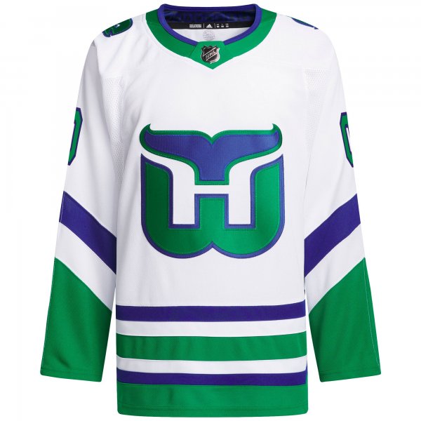 Men's Carolina Hurricanes  adidas White   Primegreen Custom Jersey