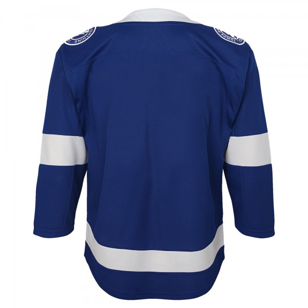 Youth Tampa Bay Lightning Blue Home Blank Premier Jersey