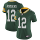 Nike Green Bay Packers #12 Aaron Rodgers Green Team Color Women's Stitched NFL Vapor Untouchable Limited Jersey