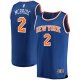 Men's New York Knicks Miles McBride Fanatics Blue Fast Break Replica Jersey - Icon Edition