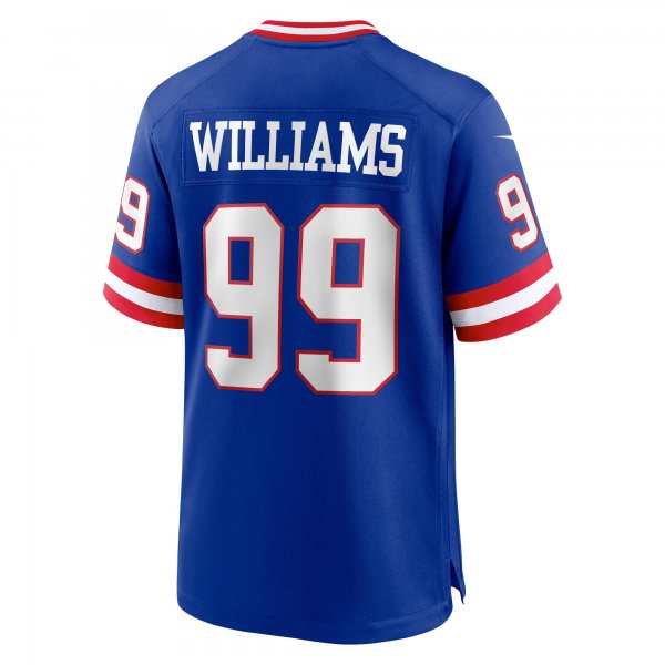 Men's New York Giants Leonard Williams Nike Royal Classic Player Game Jersey