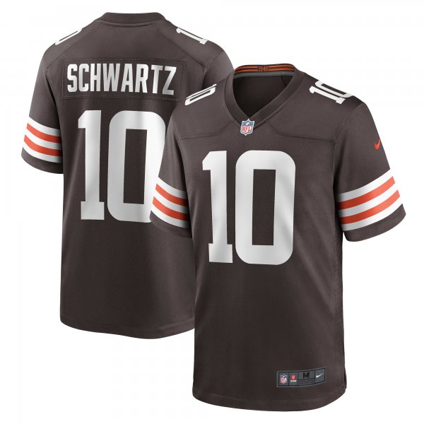 Men's Cleveland Browns Anthony Schwartz Nike Brown Game Jersey