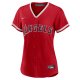 Women's Los Angeles Angels Nike Red Alternate Replica Team Jersey