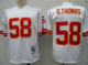 Mitchell And Ness Kansas City Chiefs #58 Derrick Thomas White Throwback Stitched NFL Jersey