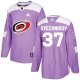 Adidas Carolina Hurricanes #37 Andrei Svechnikov Purple Fights Cancer Stitched NHL Jersey