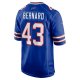 Men's Buffalo Bills Terrel Bernard Nike Royal Game Player Jersey