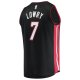 Men's Miami Heat Kyle Lowry Fanatics Black Fast Break Replica Jersey - Icon Edition