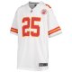 Youth Kansas City Chiefs Clyde Edwards-Helaire Nike White Game Jersey