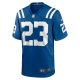 Men's Indianapolis Colts Darren Hall Nike  Royal Team Game Jersey