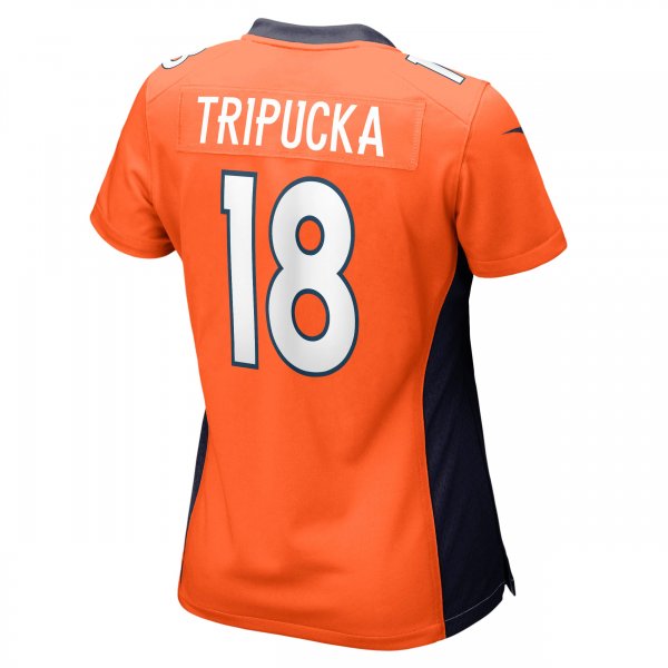 Women's Denver Broncos Frank Tripucka Nike Orange Retired Player Jersey