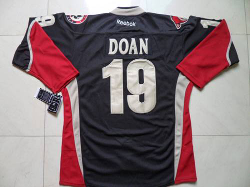 Arizona Coyotes #19 Shane Doan Black Third Stitched NHL Jersey