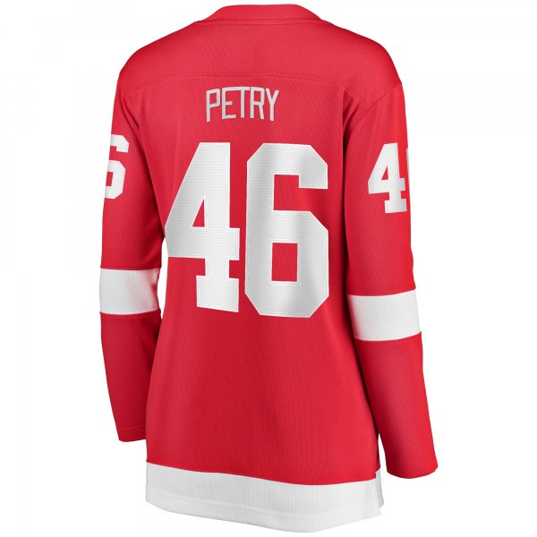 Women's Detroit Red Wings Jeff Petry Fanatics Red Home Breakaway Player Jersey