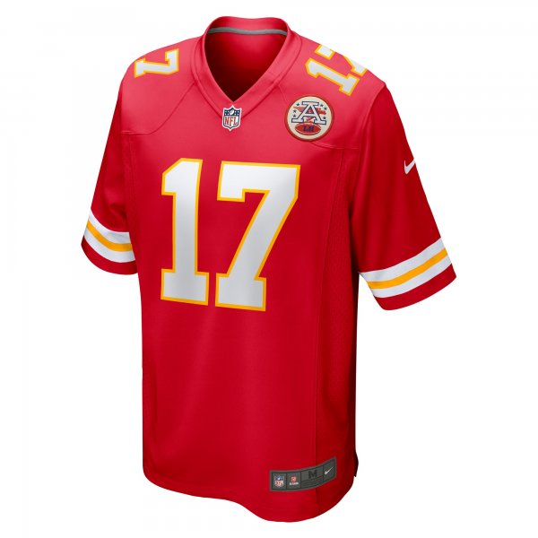 Men's Kansas City Chiefs Richie James Nike Red Game Jersey