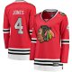 Women's Chicago Blackhawks Seth Jones Red Fanatics Home Breakaway Player Jersey