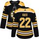 Women's Adidas Boston Bruins #22 Willie O'ree Black Home NHL Jersey