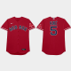 Men's Boston Red Sox #5 Enrique Hernandez Nickname 2021 Players' Weekend Kike Cool Base MLB Jersey - Red