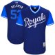 Men's Kansas City Royals #53 Melky Cabrera Melkman Majestic Royal 2017 Players Weekend Jersey