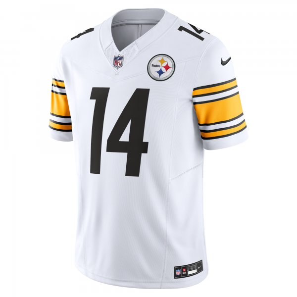 Men's Pittsburgh Steelers George Pickens Nike White Vapor F.U.S.E. Limited Jersey