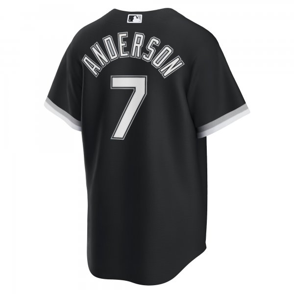 Men's Chicago White Sox Tim Anderson Nike Black Alternate Replica Player Jersey