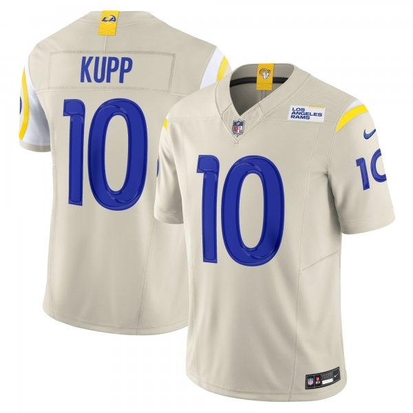 Men's Los Angeles Rams Cooper Kupp Nike Bone Alternate Vapor F.U.S.E. Limited Jersey