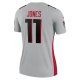 Women's Atlanta Falcons Julio Jones Nike Silver Inverted Legend Jersey