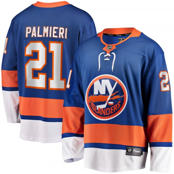 Men's New York Islanders Kyle Palmieri Fanatics Royal Home Breakaway Replica Jersey