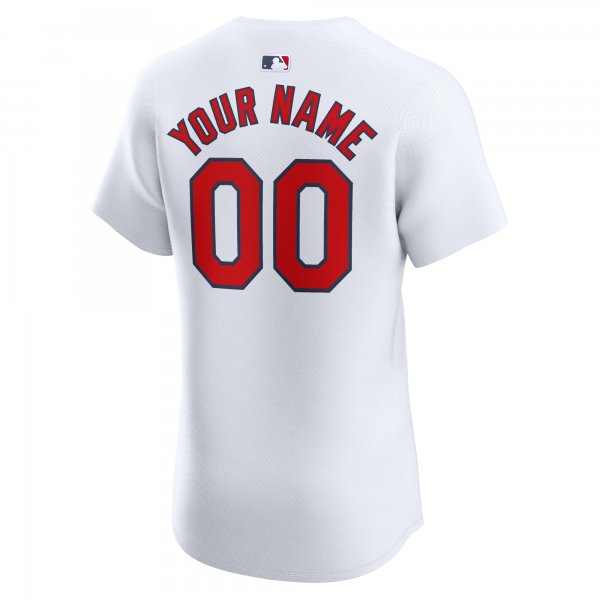 Men's St. Louis Cardinals Nike White Home Elite Custom Jersey