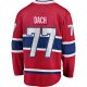 Men's Montreal Canadiens Kirby Dach Fanatics Red Home Breakaway Player Jersey