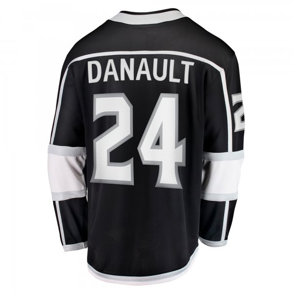 Men's Los Angeles Kings Phillip Danault Fanatics Black Home Breakaway Player Jersey