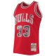 Men's Chicago Bulls Scottie Pippen Mitchell & Ness Red 1997/98 Hardwood Classics NBA 75th Anniversary Diamond Swingman Jersey