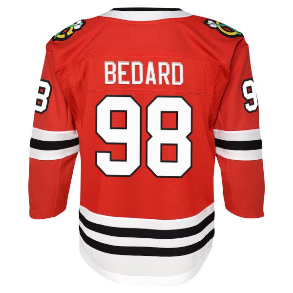 Youth Chicago Blackhawks Connor Bedard Red Home PremierÃ¨ÂÂ½Player Jersey