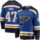 Men's St. Louis Blues Torey Krug Fanatics Blue Home Breakaway Jersey