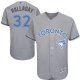 Toronto Blue Jays #32 Roy Halladay Grey Flexbase Collection 2016 Father's Day Stitched MLB Jersey