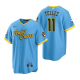 Men's Milwaukee Brewers #11 Rowdy Tellez 2022 City Connect Powder Blue Cool Base MLB Jersey