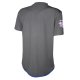 Men's  New York Yankees Stitches Charcoal Team V-Neck Jersey