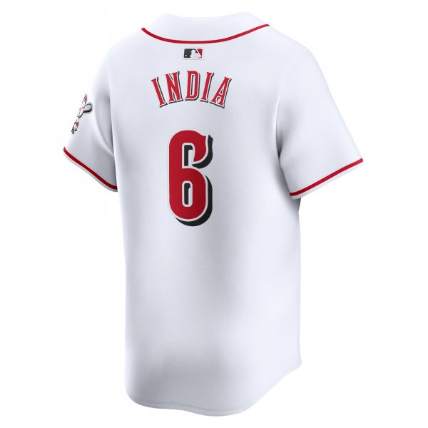 Men's Cincinnati Reds Jonathan India Nike White Home Limited Player Jersey