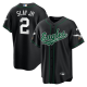 Men's Philadelphia Eagles #2 Darius Slay Jr Green Baseball Stitched Jersey