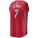 Men's Miami Heat Kyle Lowry Fanatics Red Fast Break Replica Player Jersey - Statement Edition