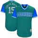 Seattle Mariners #15 Kyle Seager Green "Corey's Brother" Players Weekend Stitched MLB Jersey