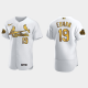 Men's St. Louis Cardinals #19 Tommy Edman 2022 MLB All-Star Game Flex Base Jersey - White Gold